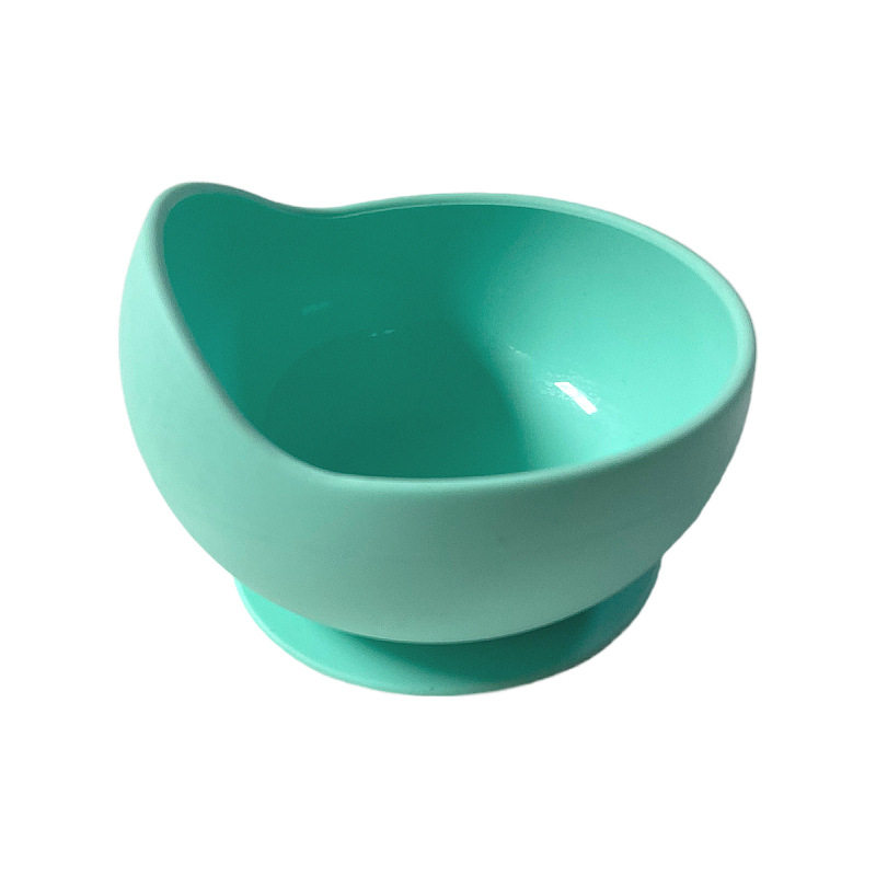 Baby food supplement bowl baby special drop-resistant silicone sucker bowl high temperature resistant learning to eat training Bowl young children tableware