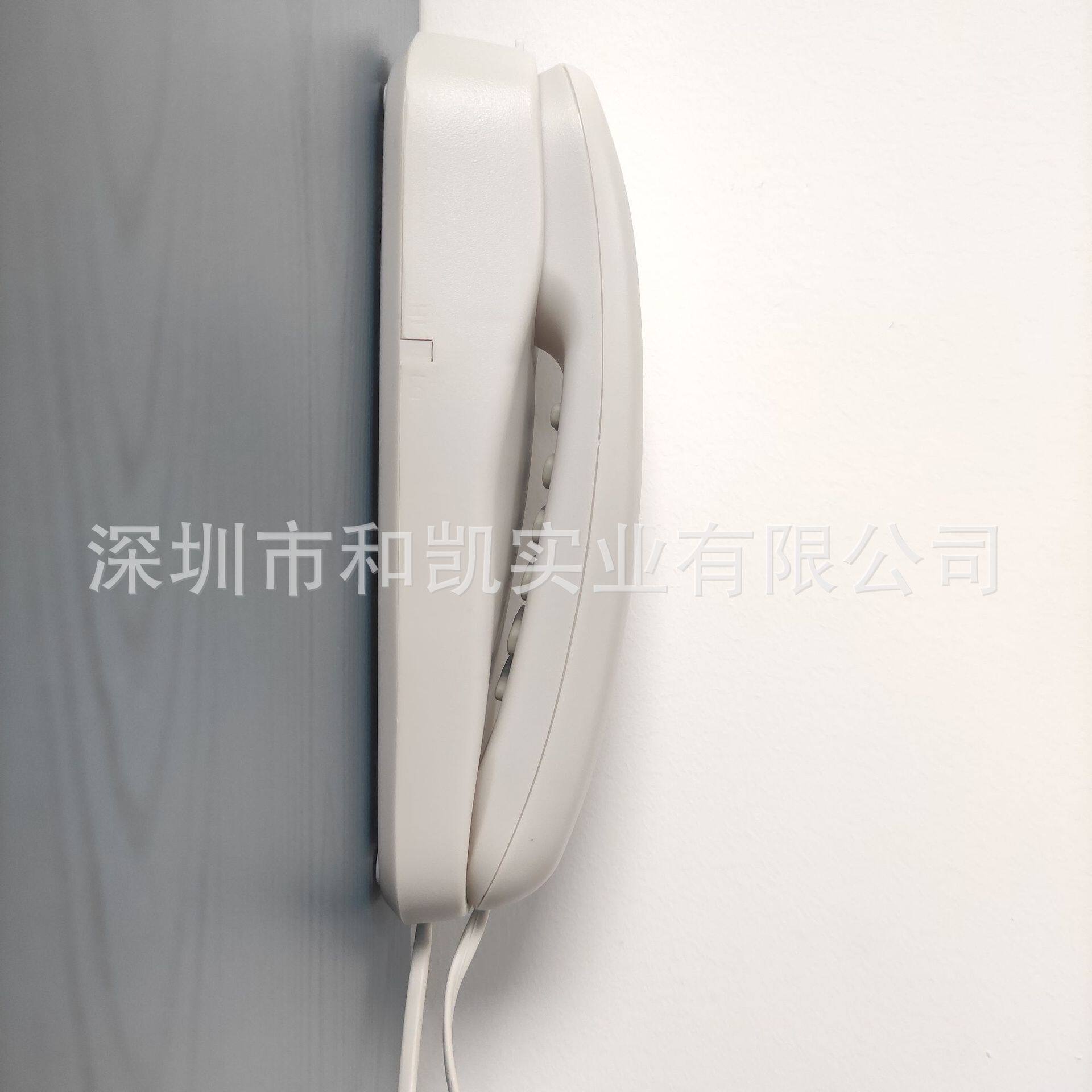 和凯S-5A基础功能有绳电话酒店浴室厨房挂壁电话trimline phone