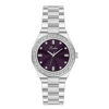 Manufacturers supply scottie9578PurPle new women's watch steel band waterproof purple high-end small dial watch