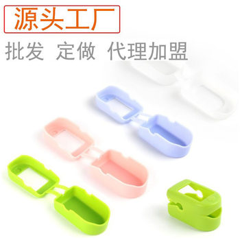 Factory direct sphygmomanometer silicone sleeve finger clip-on shell sphygmomanometer protective sleeve cross-border protective sleeve in stock wholesale