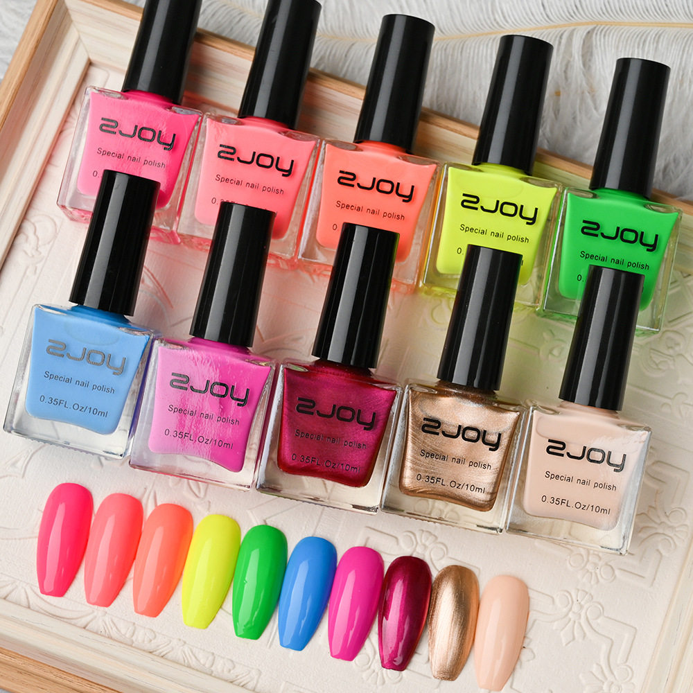 Cross-Border Popular Nail Art Printing Oil 10ml Painted Nail Polish 30 Colors Painted Transfer Nail Polish for Nail Salons