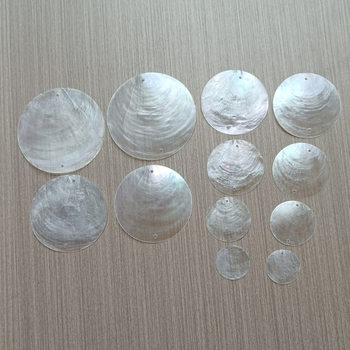Shell Mica Piece Diy3- 7cm Natural Disc DIY Bell Wedding Props Kindergarten Pendant Partition Curtain