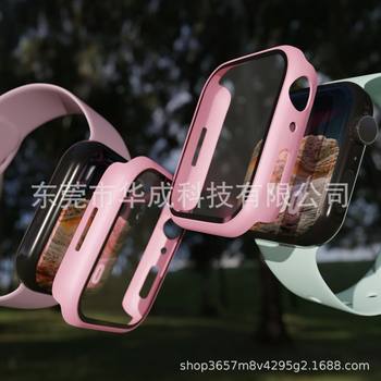 Suitable for S10 Apple Watch Protective Case Apple iWatch Protective Case Pc Shell Film Integrated Apple Watch Case