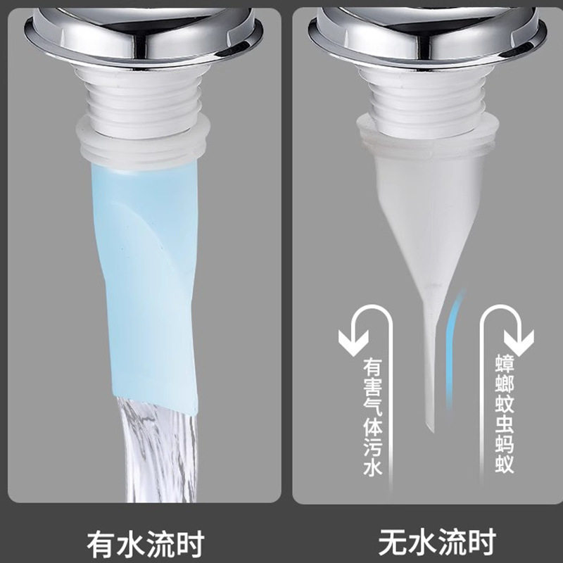 Special Three-Way Pipe for Washing Machine Drain Cover, Dual-Purpose Anti-Odor Sewer Backflow Prevention Device