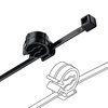 Fixed Cable Ties, Pipe Clamp Cable Ties, Pipe Clamp Cable Ties, Black 15600689 |   T30Roc1A