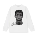 Pure white long sleeve (small neckline)