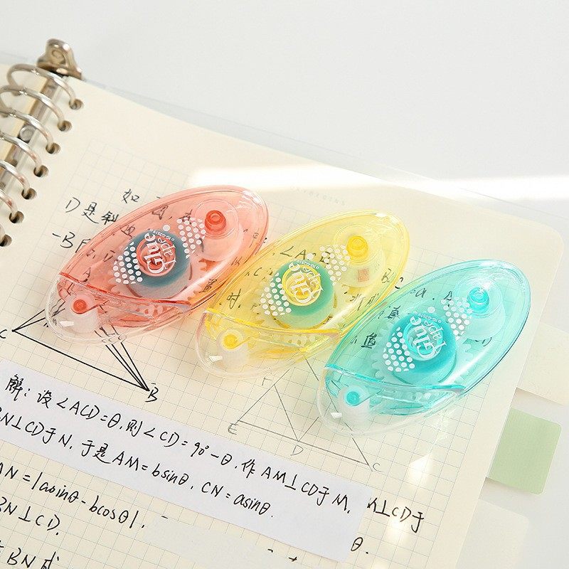 Simple dot glue correction tape high-looking double-sided adhesive tape for students girl heart diy hand account adhesive double-sided adhesive tape