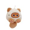 Cute BB call casual Cat plush hanging piece with sound cartoon doll keychain bag ornaments small Doll Doll