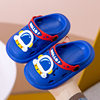 Children's Sandals and Slippers Summer Boys and Girls Infant Indoor Non-slip Soft Sole Small and Medium-sized Children's Baby Outer Wear Toe Hole Shoes