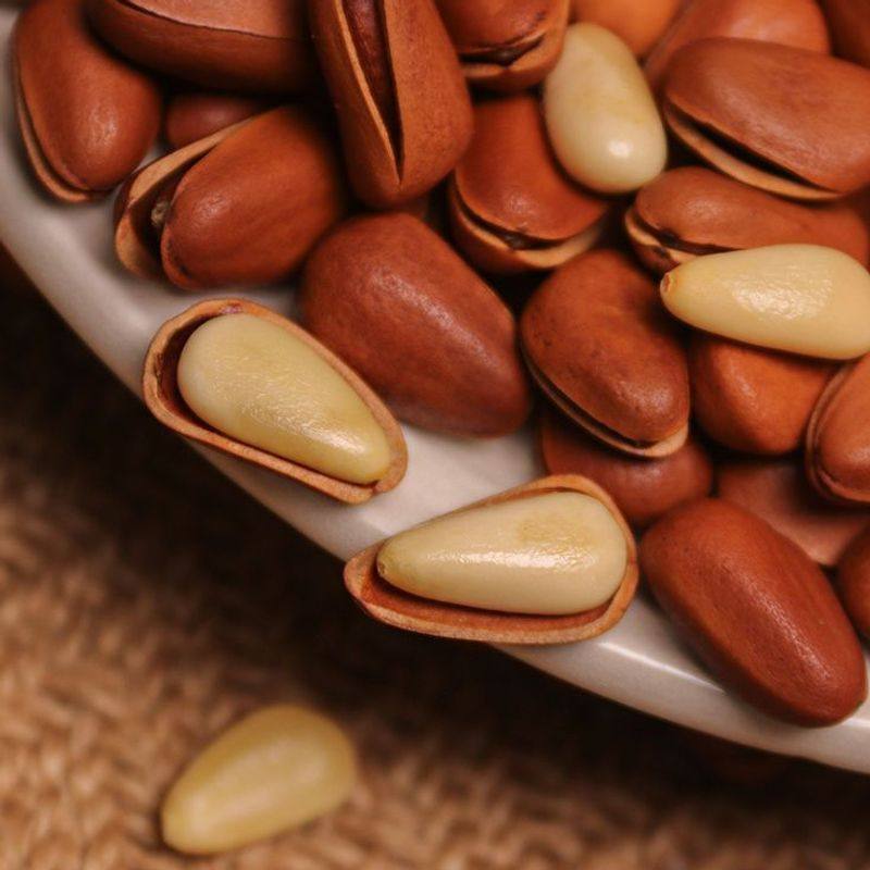 Large Pine Nuts Individually Packaged Northeastern High Opening Rate Hazelnut Dried Fruits Whole Nuts Wholesale Small Package Snacks