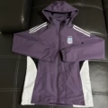 2-2627 thin hooded windbreaker argentina purple