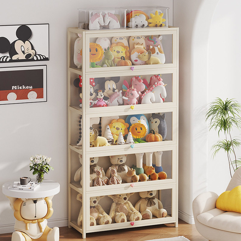 อะคริลิคใสมือสำนักงานตู้แก้ว LEGO ของเล่นกันฝุ่นกล่องเก็บในค...