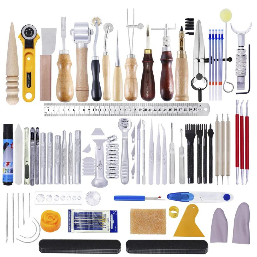Leather Tools Handmade Leather Making Tools Leather DIY Tool Sets Handmade Leather Bag Tools