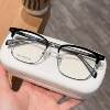 New men's casual eyebrow rack business Sven neutral glasses frame Danyang wholesale can be equipped with degree glasses