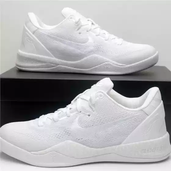 Real Carbon Kobe 8 Basketball Shoes Real Carbon Plate All-Star Kobe8 Wear-Resistant Anti-Slip Air Cushion Practical Sports Shoes Elastic