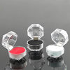 Internet Popular Mini Ring Box Plastic Jewelry Box Earrings Earrings Ring Necklace Jewelry Packaging Box Display Box