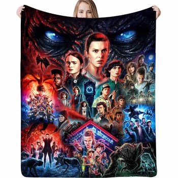 Strange Story Flannel Blanket 3D Printed Nap Blanket Cross-border Amazon Air Conditioning Blanket Gift Blanket