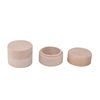 Casual Wooden Round Ring Box Earrings Jewelry Storage Box Wedding Solid Wood Ring Box Wooden Baby Toothbrush Box
