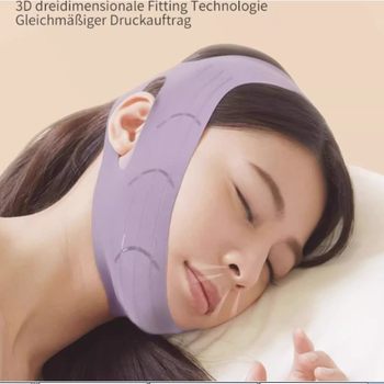 New Mouth Breathing Corrector Sleeping Anti-opening Mouth Shut Up Artifact Adenoid Face Correction Belt Snoring Anti-snoring Belt