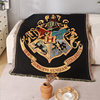 Hogworth Harry Potter Blue Magic Academy blanket thread blanket tapestry decorative blanket sofa blanket