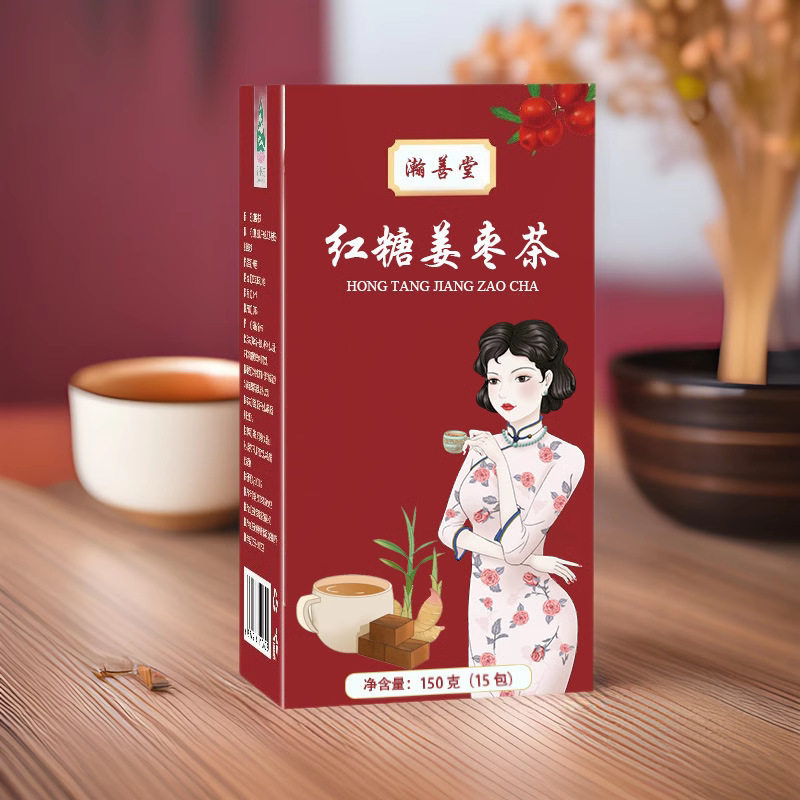 Brown Sugar Ginger Jujube Tea, Rose Longan Red Date Wolfberry Combination Tea, Goddess Health Tea, Factory Direct Sales Tea for Beauty Care