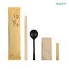 Disposable Chopsticks Set Spoon Paper Towel Toothpick Kraft Paper Fast Food Takeaway Commercial Chopsticks Meal Bag Printable