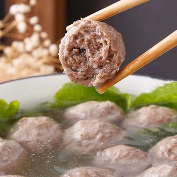 Chaoshan authentic beef balls beef tendon balls Guandong boiled hot pot ingredients supermarket spicy hot barbecue source factory wholesale