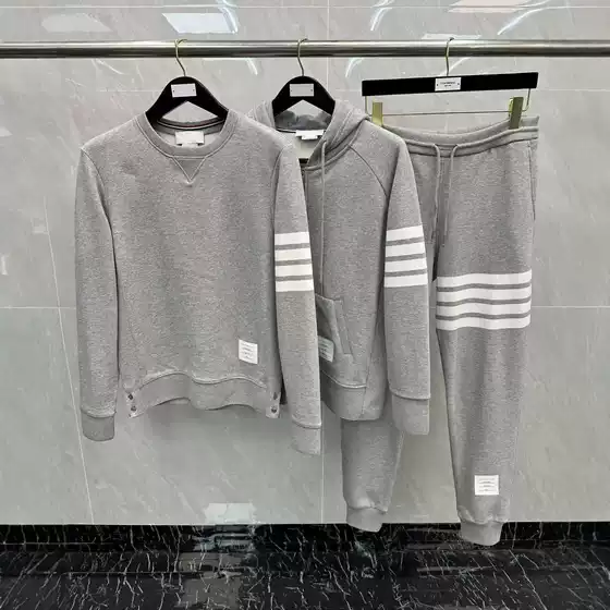 High Version Factory Direct Marketing TB Classic Yarn-dyed Four Bar suit Series Men's and Women's Leisure Sports Fashion