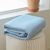 Cotton Waffle Cotton Blanket Gauze Blanket Pure Cotton Towel Quilt Air Conditioning Blanket Office Nap Blanket Wholesale