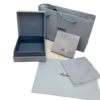 He Fang Jewelry Packaging Box HF He Family Ring Necklace Bracelet Bracelet Bracelet Pendant Bow Packaging Gift Box