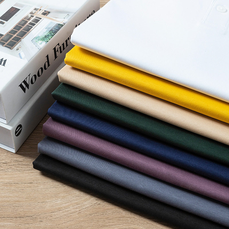 190g匹马棉高支丝光棉polo衫衬衫领商务休闲纯色短袖男polo衫男