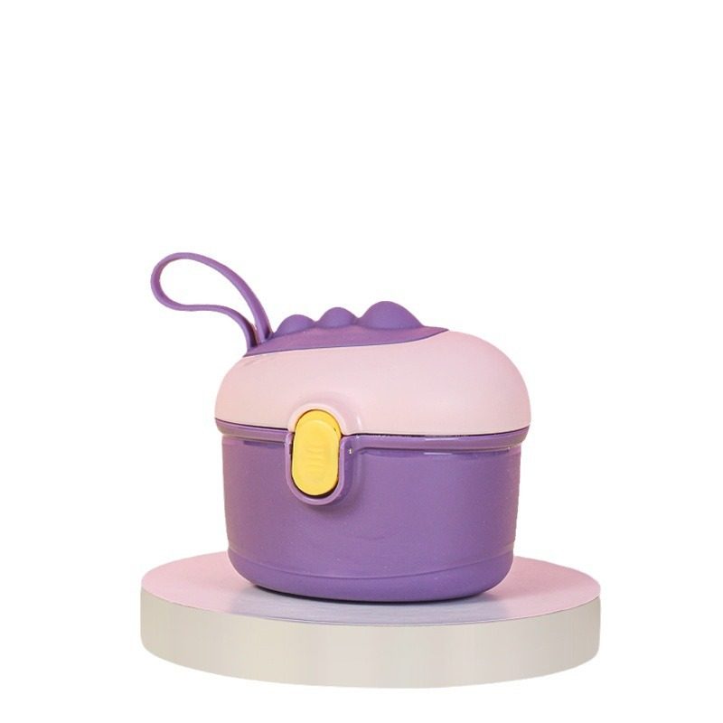 Baby portable milk powder box snack box complementary food storage box independent outgoing milk powder compartment milk powder packaging box