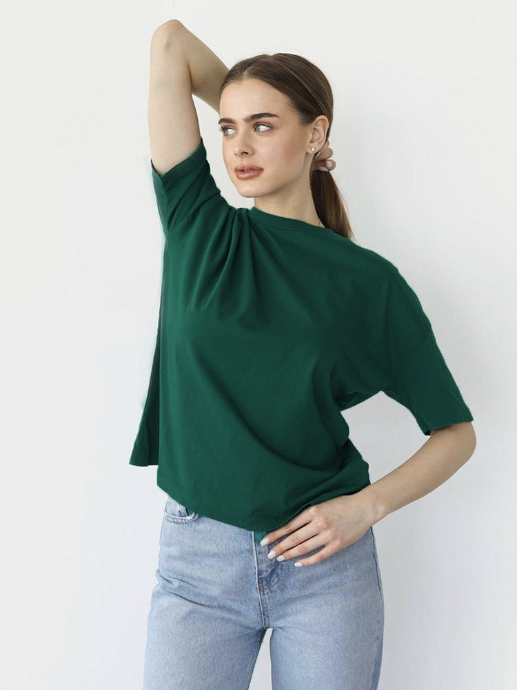 Womens Loose Fit Cotton T Shirt 16 Colors Soft Fabric Casual Style Perfect for Summer Wear Wholesale Available