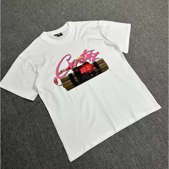 Bomb Waste Poster Drill Street Fashion Sniper Scope Loose Fit Unisex Short Sleeve T-Shirt