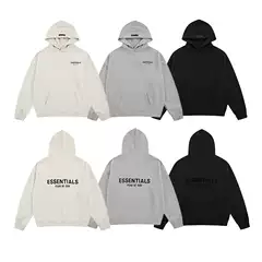 European and American Trendy Brand Fog Multi-Thread Icon High-Quality Casual Couple Autumn and Winter Hooded Sweatshirts for Men and Women