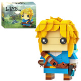 MOC-61395 совместим с детскими конструкторами Lego creative classic doll minifigure-Link для сборки минифигурок из мелких частиц