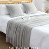 Morandi Knitted Blanket B&B Bedside Towel Blanket Decorative Towel Living Room Nap Blanket Light Luxury Sofa Blanket
