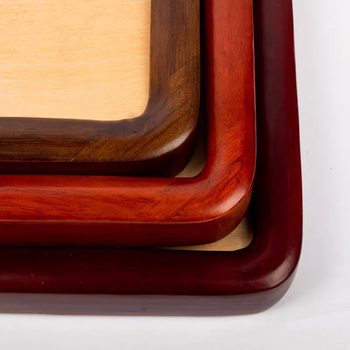 Solid Wood Picture Frame Tung Wood Rounded Chinese Picture Frame Strip Direct Mounted Chinese Picture Frame Strip Mounted Chinese Picture Frame