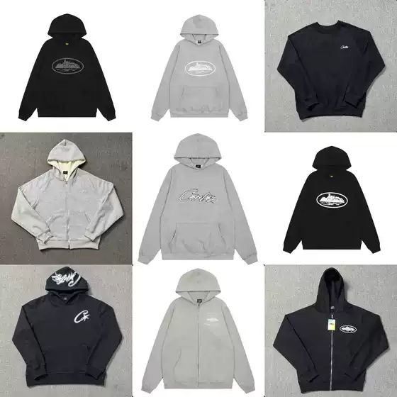 Cortiez Alcatraz American Niche Design Trendy Brand Sweatshirt Men's Autumn and Winter Ins High Street Hoodie Couple