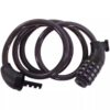 Bicycle Lock, Electric Vehicle Five-Digit Password Lock, Mountain Bike Strip Wire Ring Lock, Cycling Equipment Accessories Supply