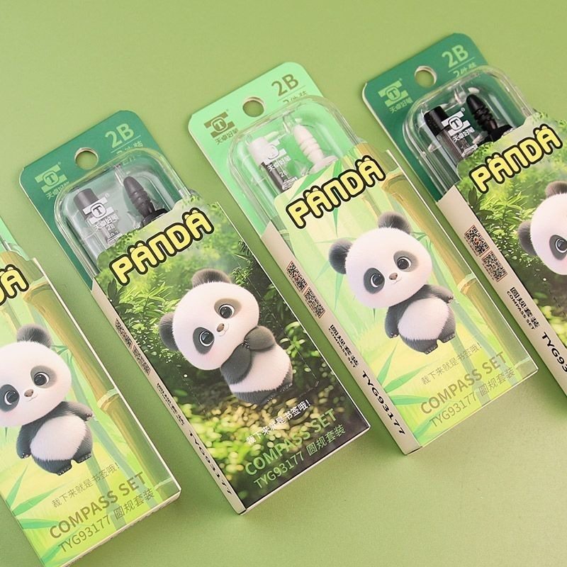 Tianzhuo 93177 Panda Comp suit Two-Piece Writing Exam Drawing Outer Paper Can Be Bookmark Comp Drawing