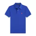 Blue red label