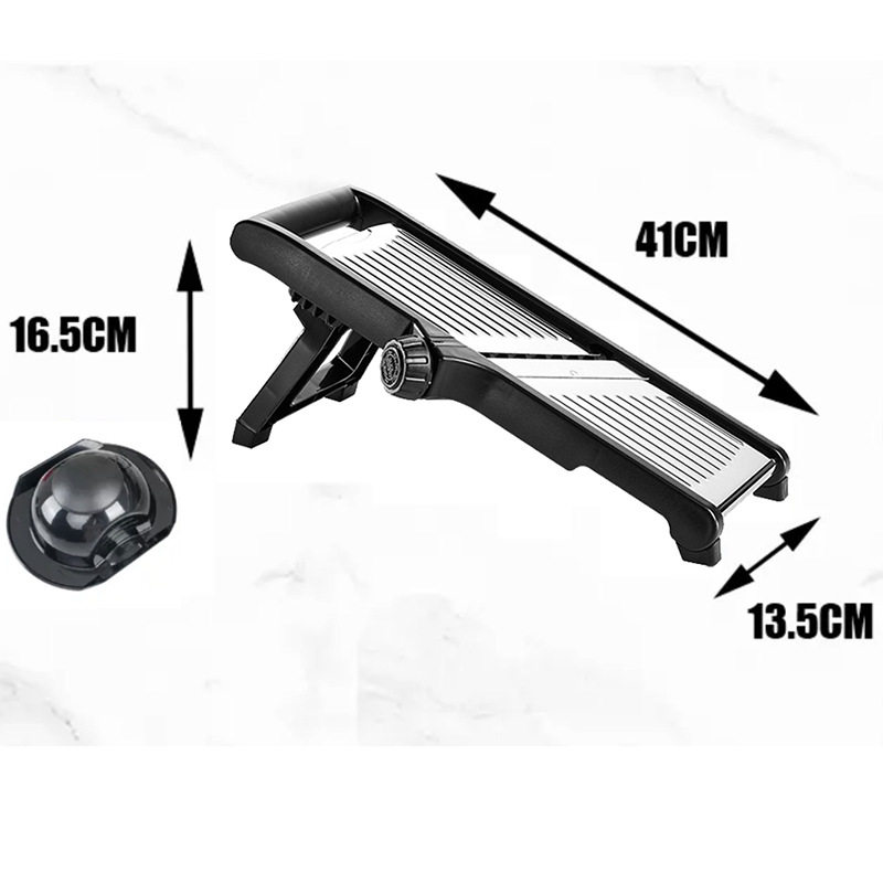 Amazon's Best-Selling Export Multi-Functional Stainless Steel Vegetable Cutter Can Be Adjusted Thickness, Shredding and Slicing