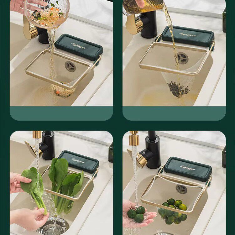 Kitchen Sink Garbage Filter, Sink Sewer Drain Net, Floor Drain Filter, Sink Leftover Anti-Blocking Net Bag