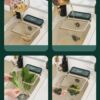Kitchen Sink Garbage Filter, Sink Sewer Drain Net, Floor Drain Filter, Sink Leftover Anti-Blocking Net Bag
