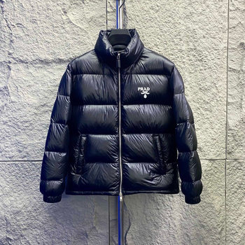 Correct Version of 25 Autumn and Winter New Mongolian Tnf Miu Miu Miu Pra Prajia Tb Stand Collar down Jacket Jacket for Men and Women