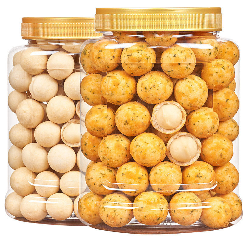 Sam's Supermarket Wasabi Flavored Macadamia Nuts 500g Bulk Small Packaged Nut Snacks Cucumber Salted Egg Yolk 500g