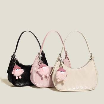 CHARHP & KEJNT Official genuine goods New High-end Western Style Fashion 2024 All-match Shoulder Hand Crossbody Women's Bag