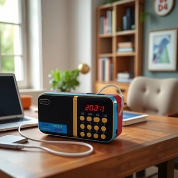 886 Card-Insertable Fm Radio, Opera Player, Digital Player, Portable Rechargeable Mini Bluetooth Speaker for the Elderly