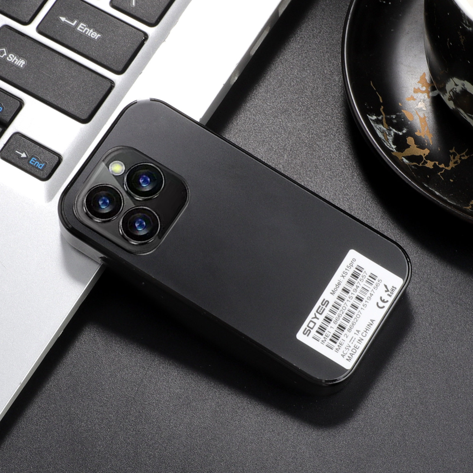 跨境热卖3G安卓soyes索野XS15pro智能小手机 四核迷你卡片机3.0寸